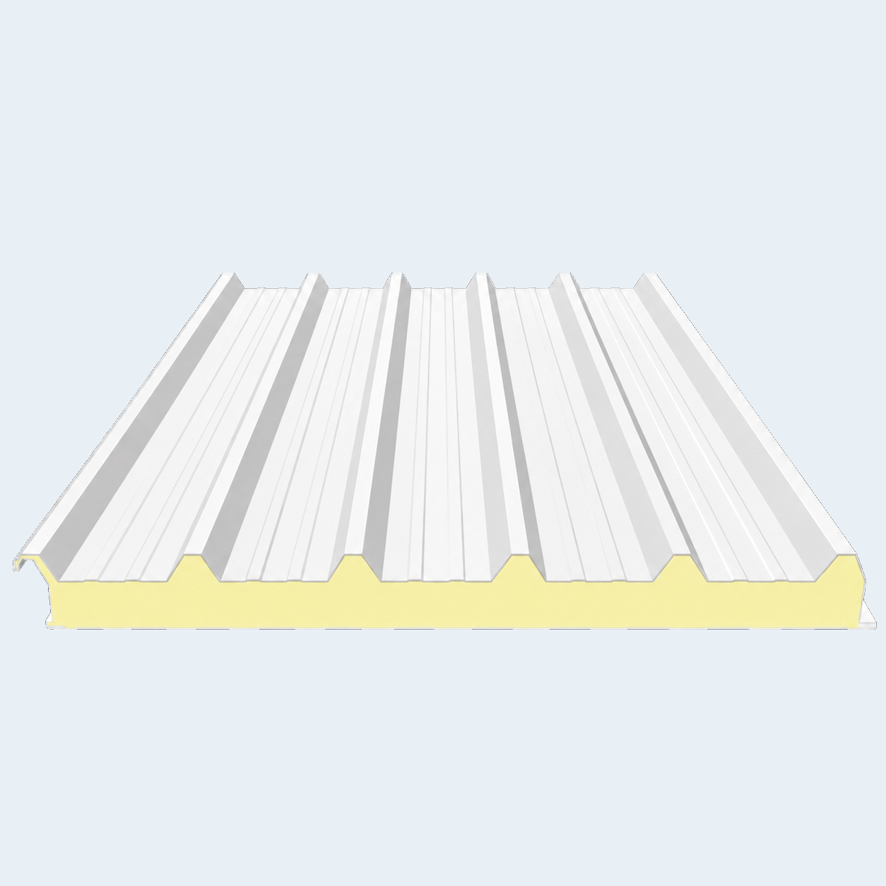 PIR Roof Panels 2e choix 40-120mm, 3.0m Long