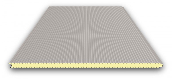 Panneaux muraux isolés 40mm micro-nervures LW-172